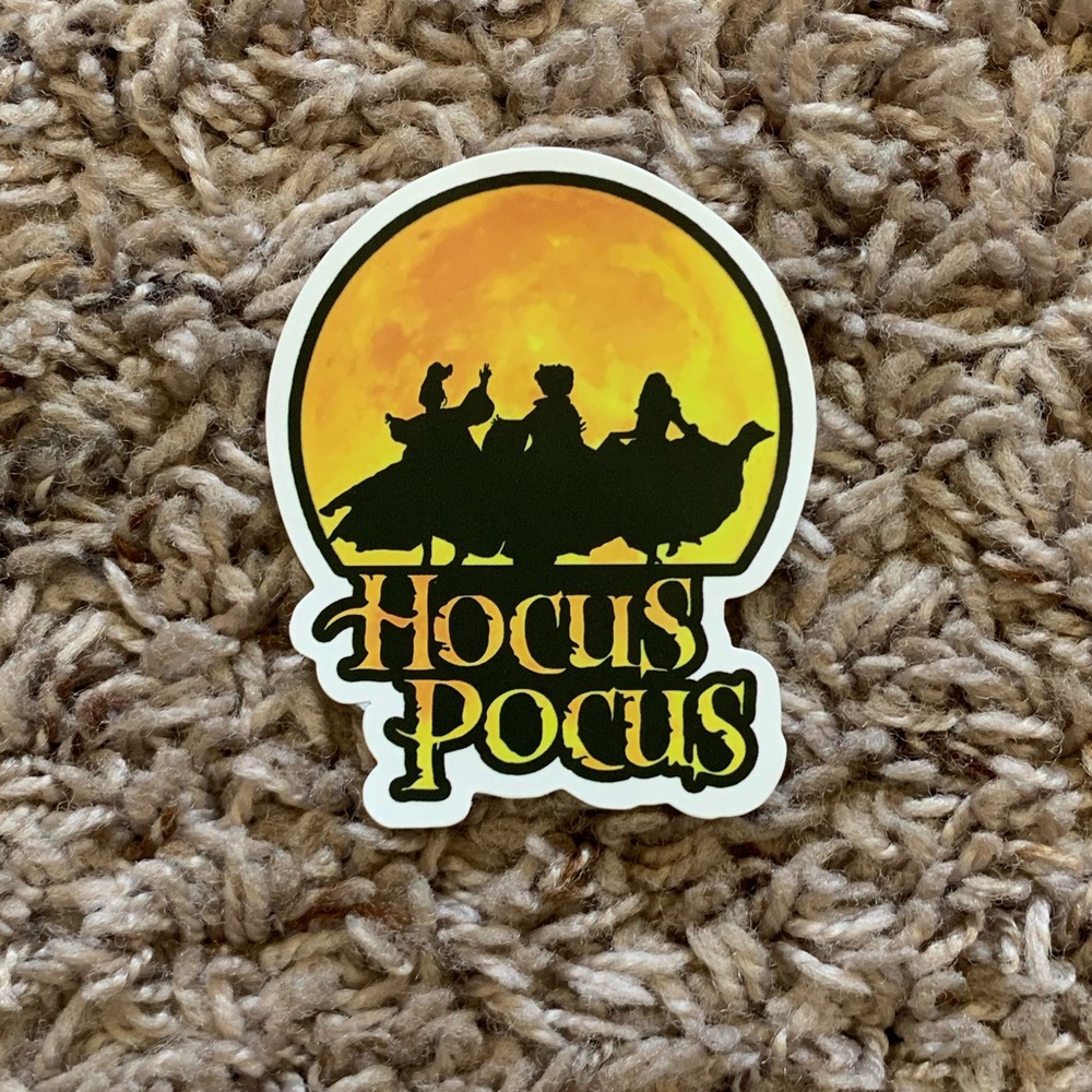 Hocus Pocus Vinyl Sticker Matte
